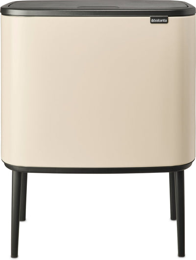 Brabantia Bo Touch Bin Abfallbehälter – 36 Liter – 1 Fach – sanftes Beige