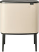 Brabantia Bo Touch Bin Abfallbehälter – 36 Liter – 1 Fach – sanftes Beige