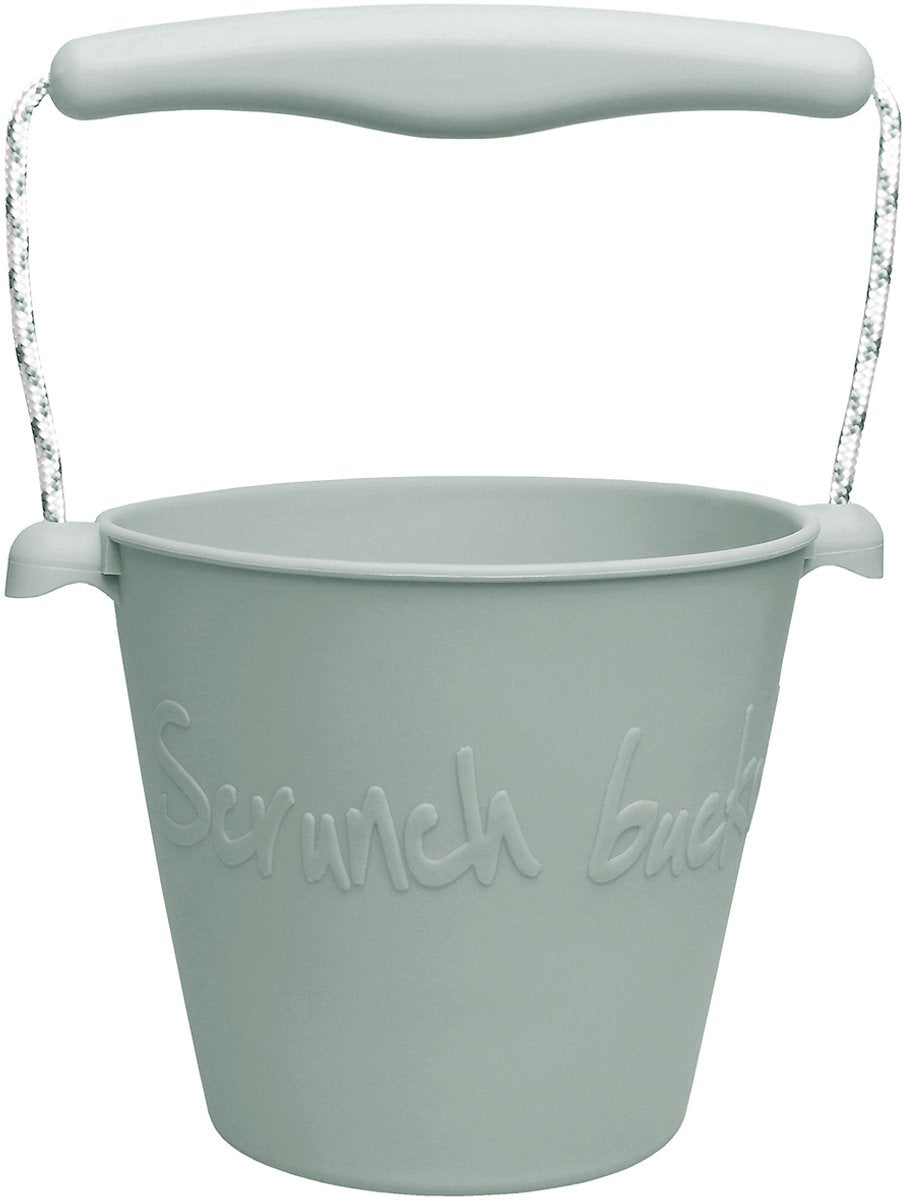 Scrunch-Spielzeugeimer – grün – faltbar – recycelbar