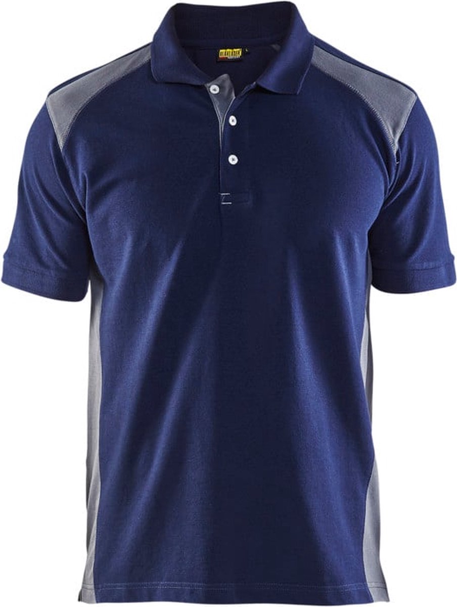Blåkläder Blaklader Poloshirt Piqué 3324-1050 – Schwarz Dunkelgrau – L