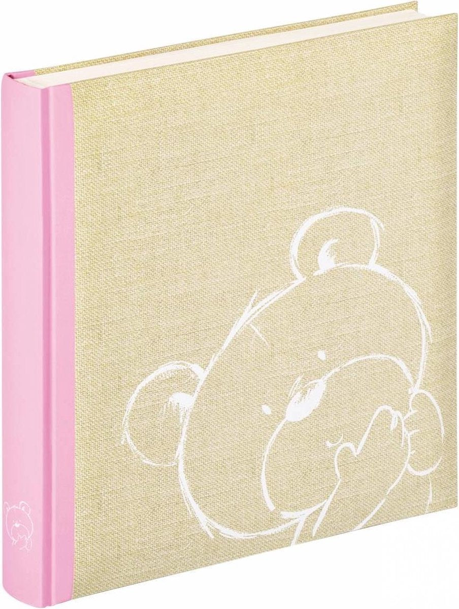 Walther uk-151-r dreamtime – Babyalbum – Größe 28 x 31 cm – beige rosa