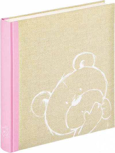 Walther uk-151-r dreamtime – Babyalbum – Größe 28 x 31 cm – beige rosa