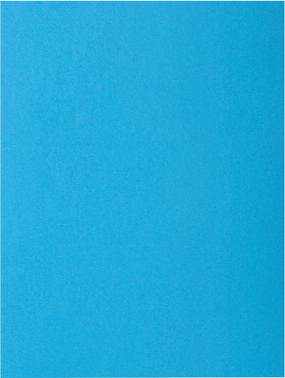 Exacompta Rock''s 80 – Packung mit 100 Einsteckmappen 22 x 31 cm für A4 – blau – 800019e
