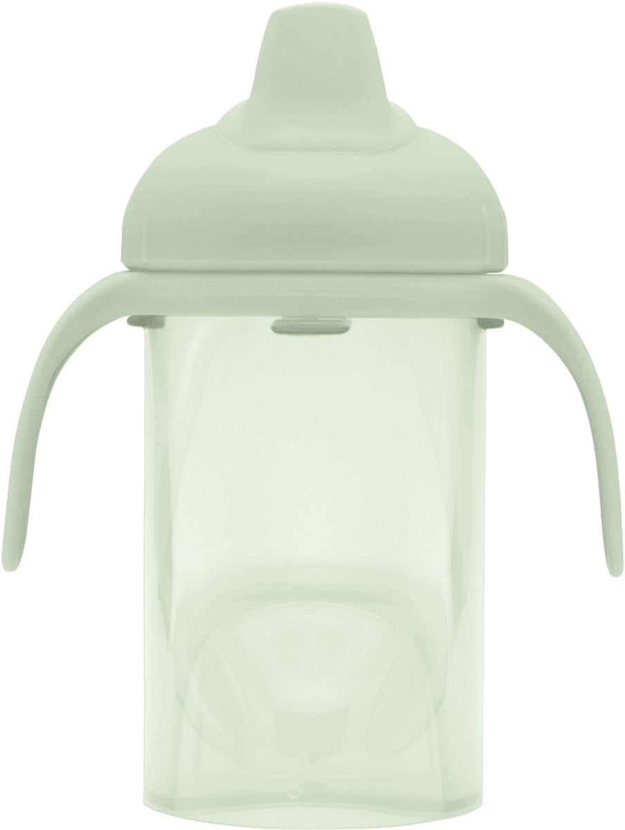 Difrax Sippy Cup Trinkbecher – 250 ml – 6+ Monate – hellgrün – 1 Stück