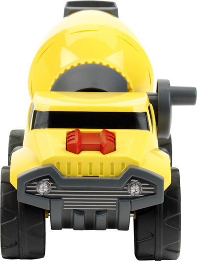 Klein Toys Elektro-Zementwagen – 23 x 11 x 14,5 cm – Maßstab 1:24 – gelb schwarz