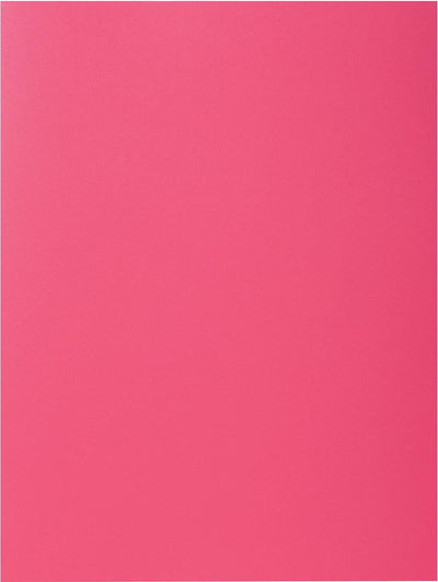 Exacompta Rock''s 80 – Packung mit 100 Einsteckmappen 22 x 31 cm für A4 – Himbeere – 800016e