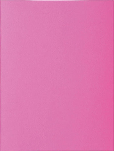 Exacompta Rock''s 80 – Packung mit 100 Einsteckmappen 22 x 31 cm für A4 – rosa – 800020e