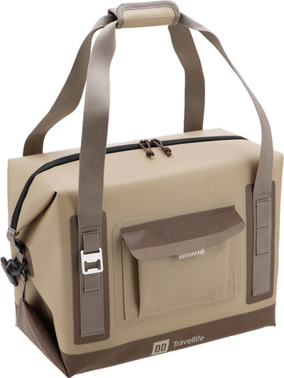 Travellife Freja Kühltasche 26l Beige – UV- und wasserfester Stoff – hält 6 Stunden kühl – kompakt faltbar