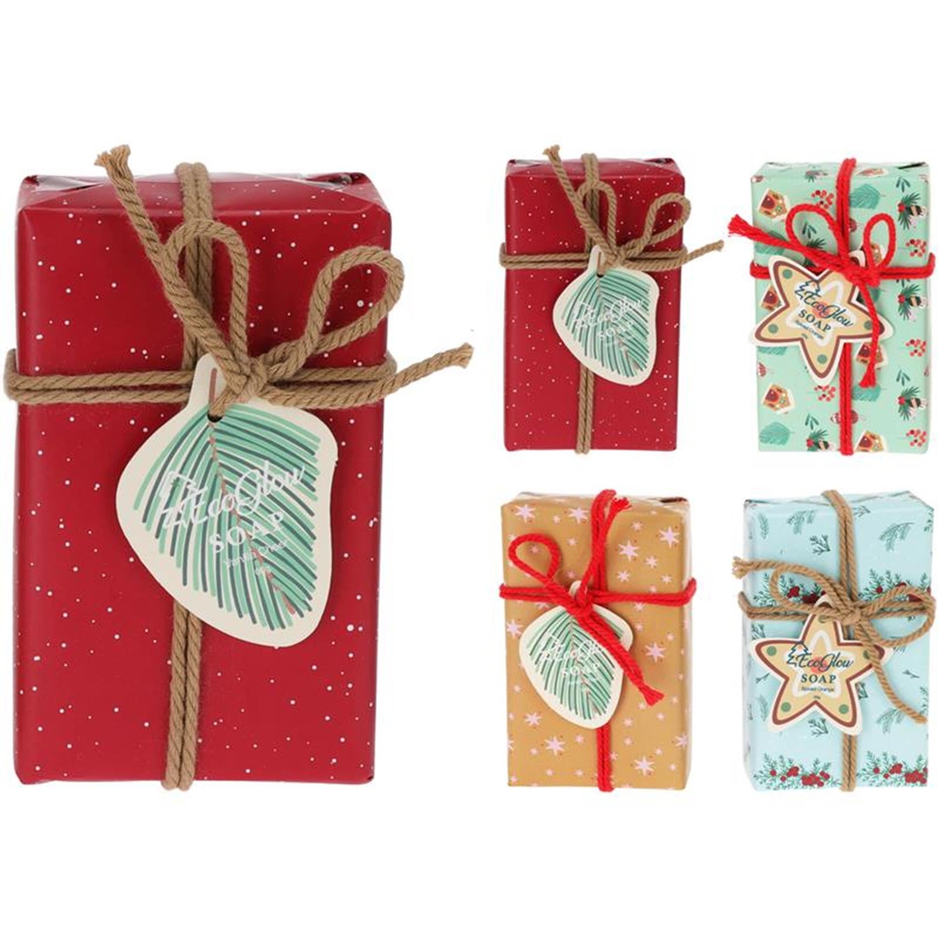 Home-Styling-Handseife in weihnachtlicher Verpackung