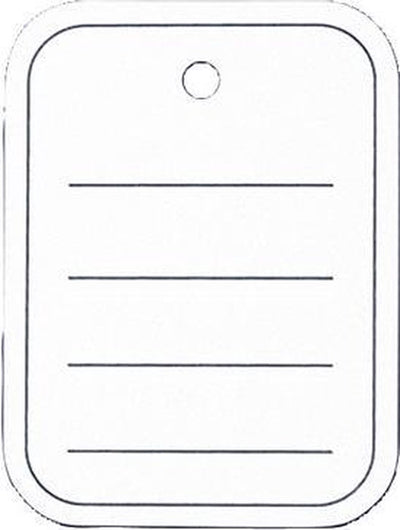 Sigel - Preisschilder - 40x50 mm - mit Stanzung - liniert - Karton à 500 Stück - si-zb350