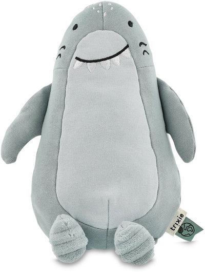 Trixie Kuscheltier Mr. Shark – 0m+ – schön als Geburtsgeschenk – recycelter Stoff