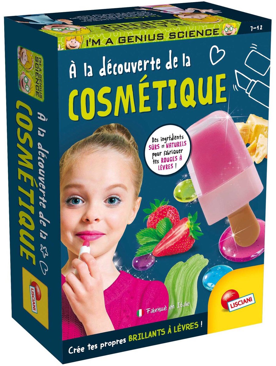 Lisciani, ich bin ein Genie der Taschenwissenschaft – à la Découverte de la Cosmetique