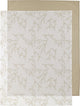 Meyco Baby-Zweige-Bettlaken – 2er-Pack – Sand – 75 x 100 cm – 0,3 Tog