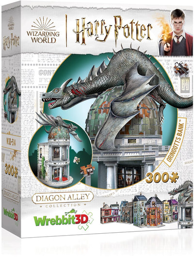 Wrebbit Gringotts Bank – Harry Potter – 3D-Puzzle – 300 Teile