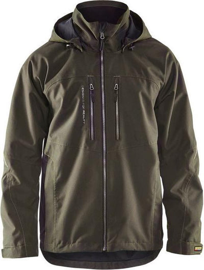 Blåkläder 4890-1977 leichte Funktionsjacke grün schwarz Größe XL