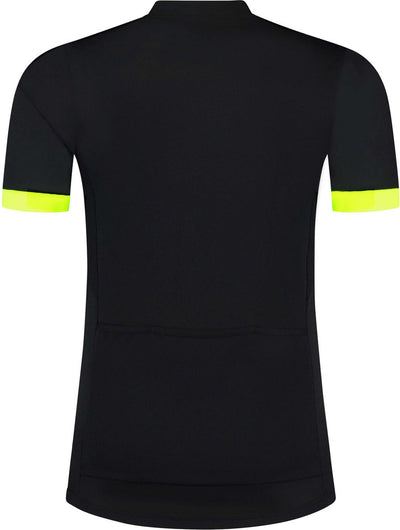 Rogelli Core Radtrikot Herren – Kurzarm – Schwarz fluoreszierend Gelb – L