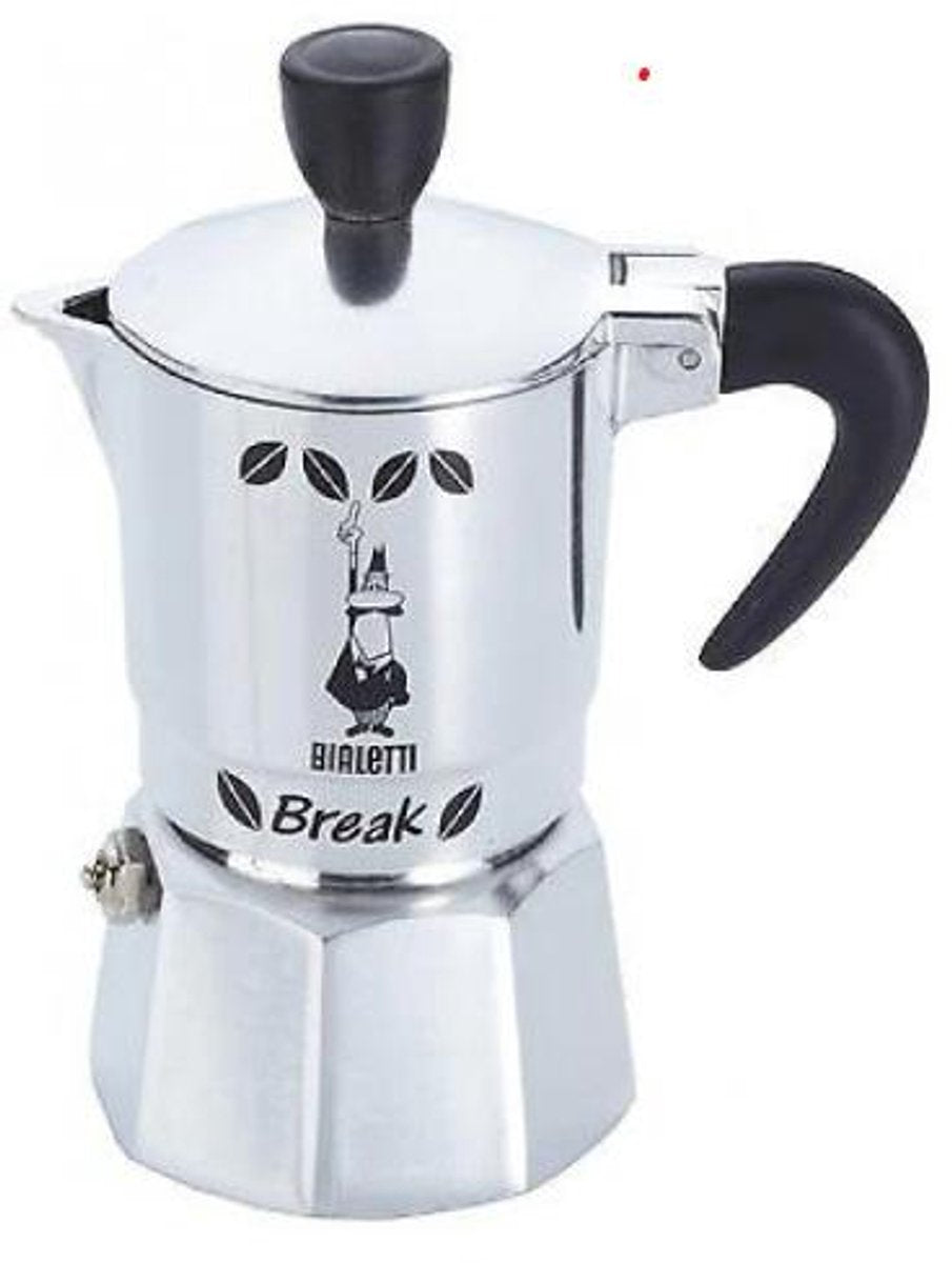 Bialetti Break Türkische Kaffeemaschine 6 Tassen Aluminium