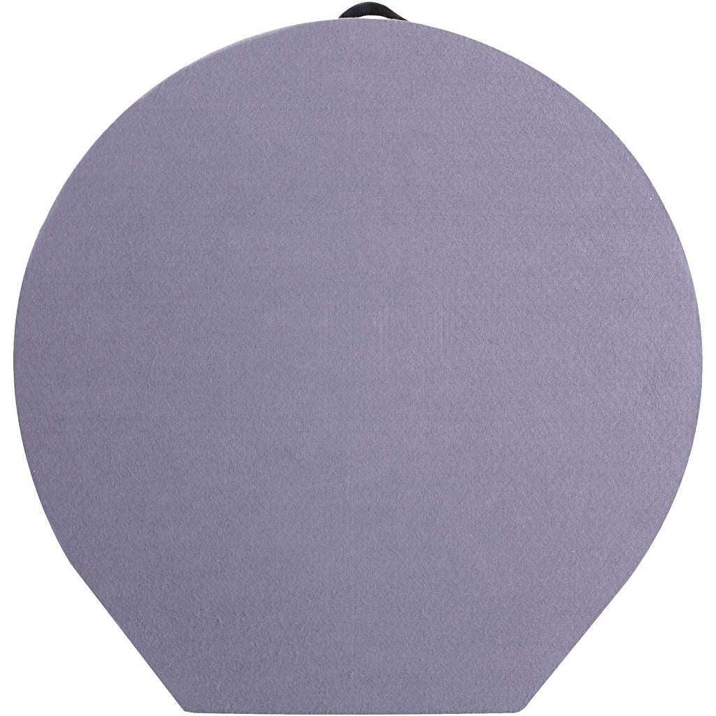 Flano -Platte, L: 73 cm, grau, 1 Stück