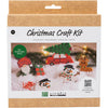 Nabbi Hobby-Set Bioperlen, Weihnachtsauto, Rentier, Schneemann, Elf und Geschenk, 1 Box