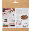 Nabbi Hobby-Set Bioperlen, Weihnachtsauto, Rentier, Schneemann, Elf und Geschenk, 1 Box