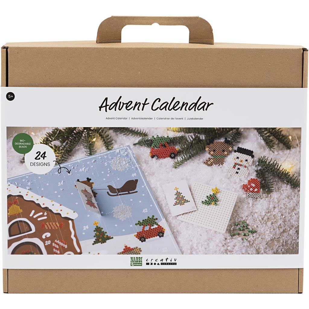 Nabbi Adventskalender Biobeads, 24 Designs, 1 Stück