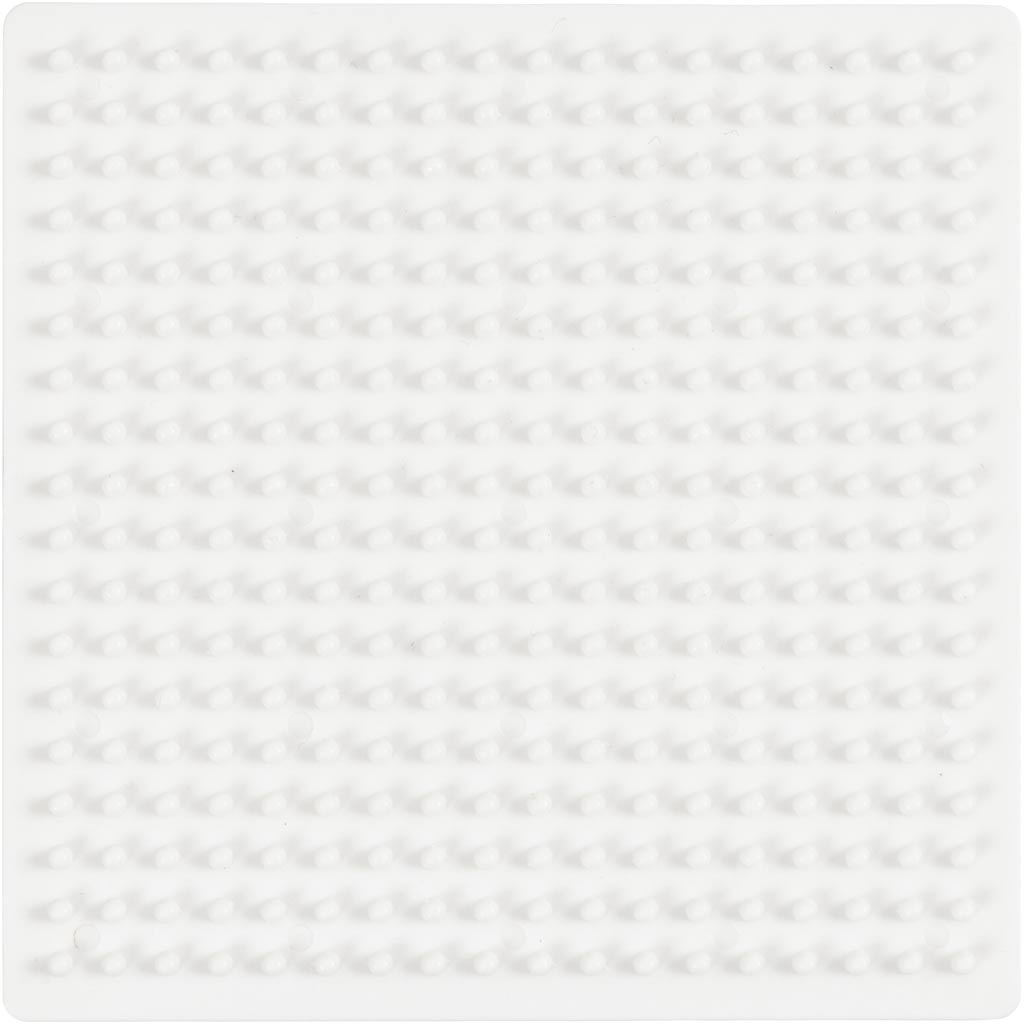 Nabbi Biobeads Grundplatte, quadratisch, Größe 9,5x9,5 cm, mittel, 1 Stück