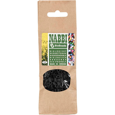 Creativ Company Nabbi Biobeads 5x5mm schwarz - 1000 Stk.