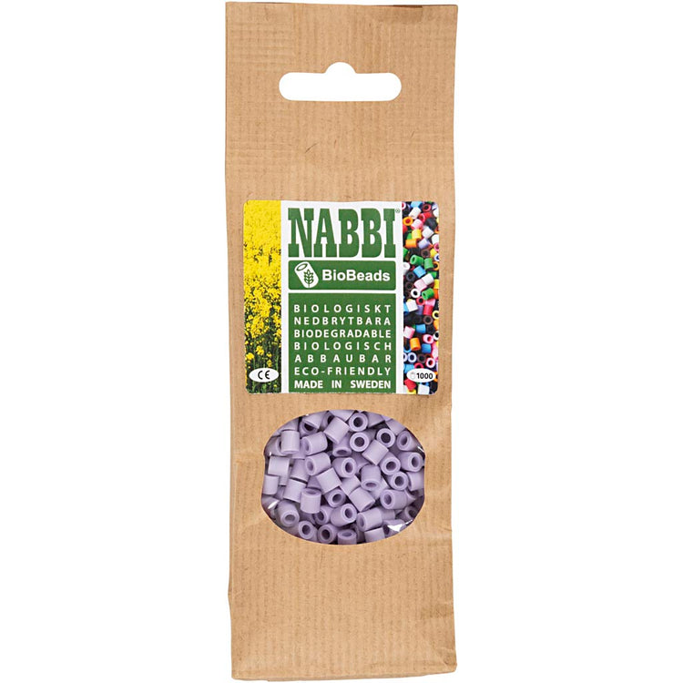 Creativ Company Nabbi Biobeads 5x5mm rot - 1000 Stk.