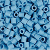 Nabbi-Bioperlen von , Größe 5x5 mm, Lochgröße 2,5 mm, mittel, blau, 1000 Stück 1 Box