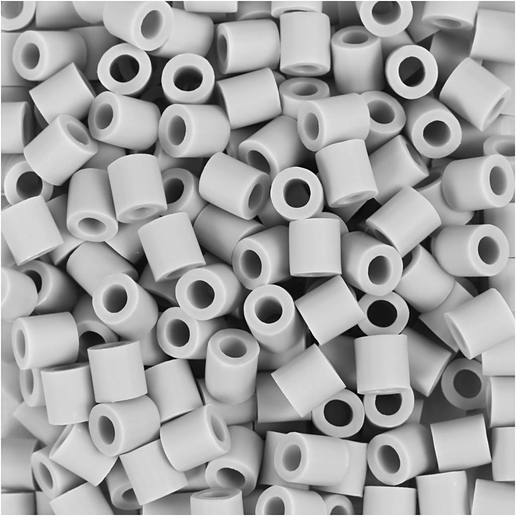 Creativ Company Nabbi Biobeads 5x5mm grau - 1000 Stk.