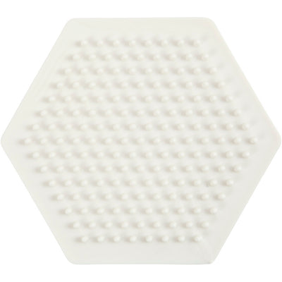 Nabbi Biobeads Grundplatte, Sechseck, Größe 8,5x8,5 cm, mittel, 1 Stück
