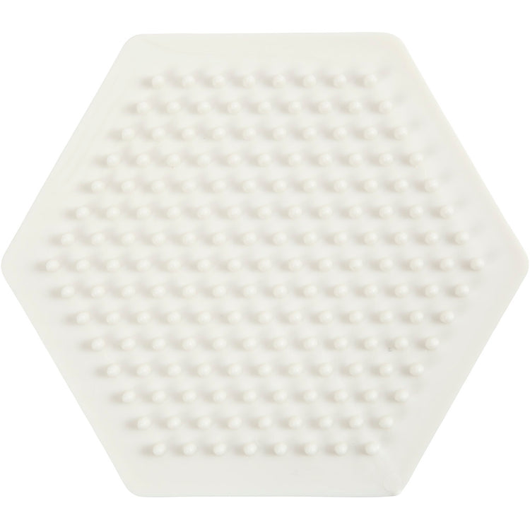 Nabbi Biobeads Grundplatte, Sechseck, Größe 8,5x8,5 cm, mittel, 1 Stück
