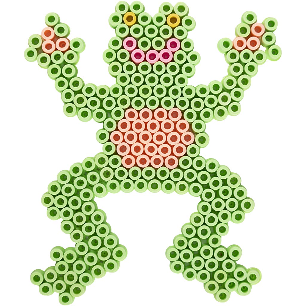 Nabbi Biobeads Grundplatte, Frosch, Größe 10x12 cm, mittel, 1 Stück