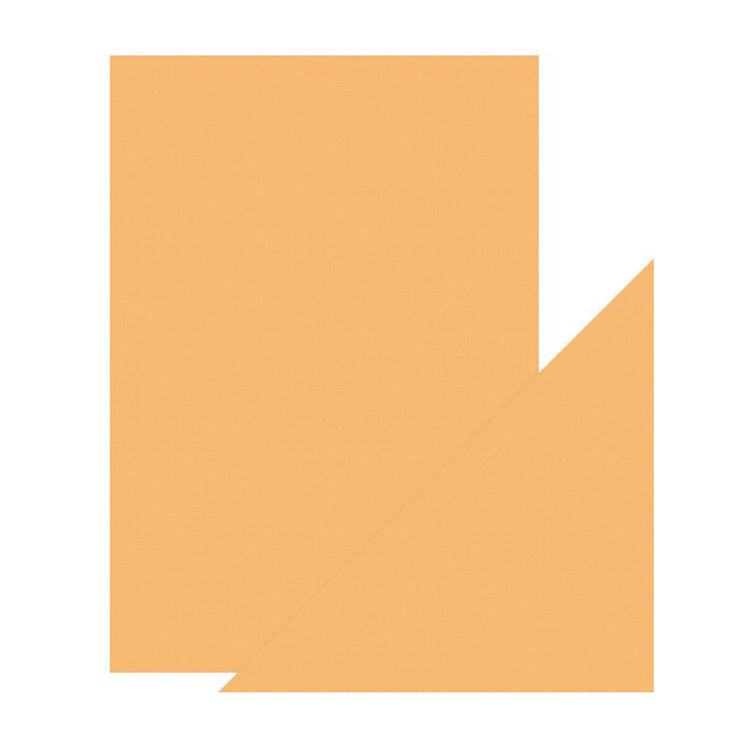 Craft Perfect von Tonic Studios Craft Perfect • Klassische Karte A4, 10 Stück, Aprikosenorange