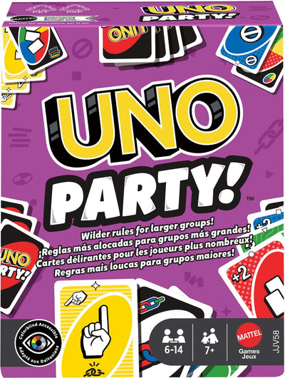 Mattel Uno-Party! Kartenspiele. Kartenspiele