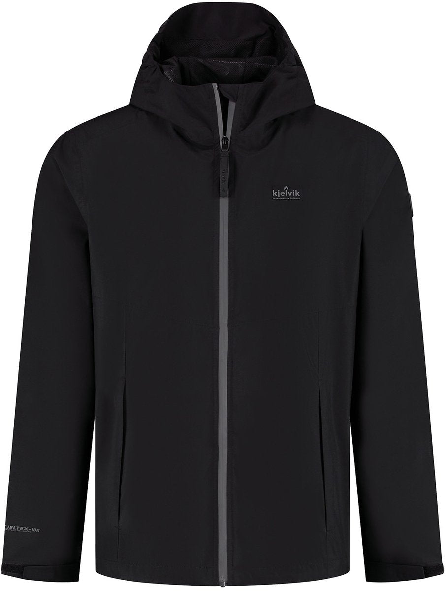 Kjelvik Outdoorjacke Kiron Schwarz