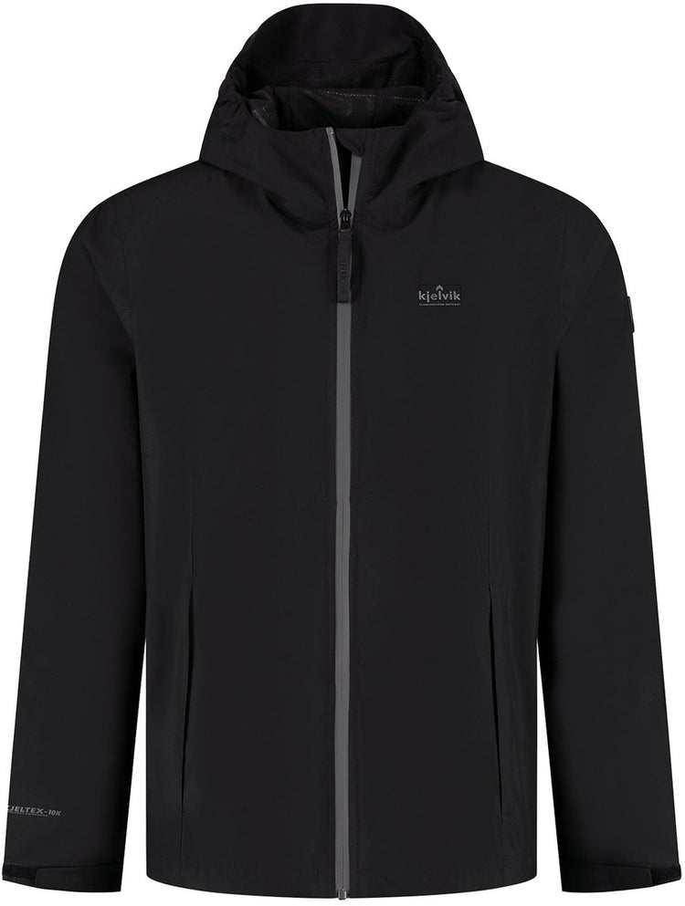 Kjelvik Outdoorjacke Kiron Schwarz
