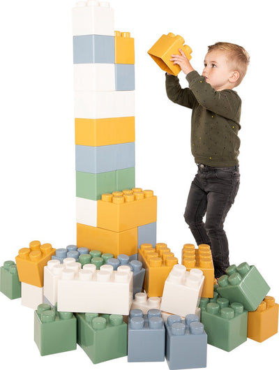 Cavallino Toys Bausteine ​​XXL Pastellfarben, 45DLG.