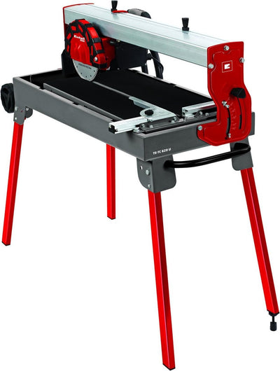 Einhell Radial-Fliesenschneidemaschine te-tc 620 h – 900 W – Tischabmessungen 610 x 325 mm – Turbo-Trennscheibe ø 200 mm – für großformatige Fliesen