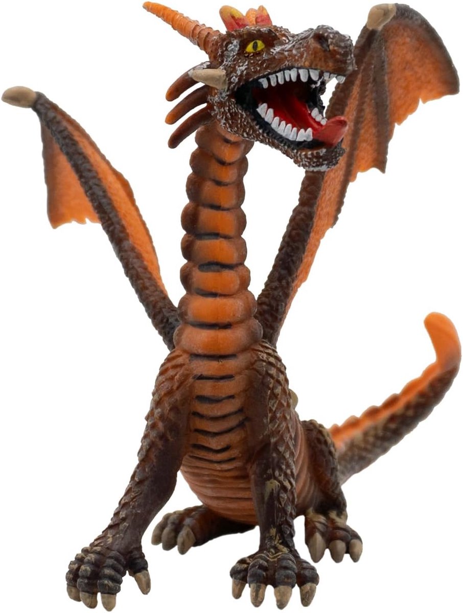 Bullyland Drache sitzend orange (75595)