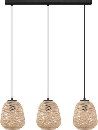 Eglo Dembleby - Hängelampe - E27 - 90 cm - Schwarz