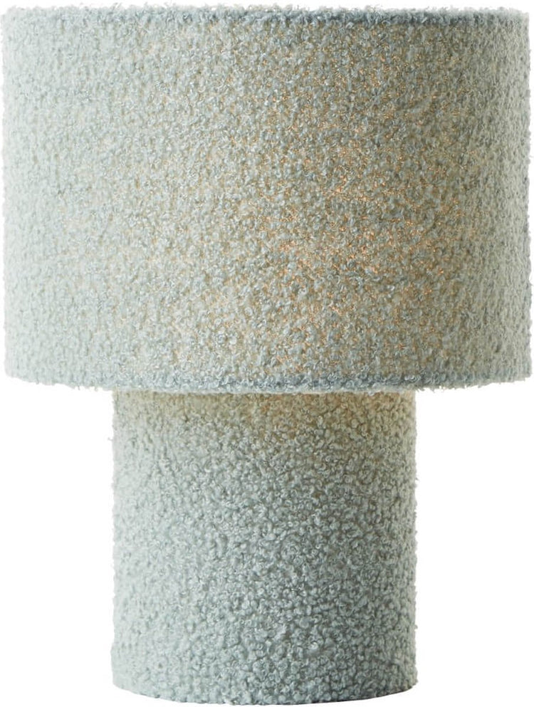 Brilliant Teddy - Tischlampe - E27 max 1x25w - Teddystoff - Grün
