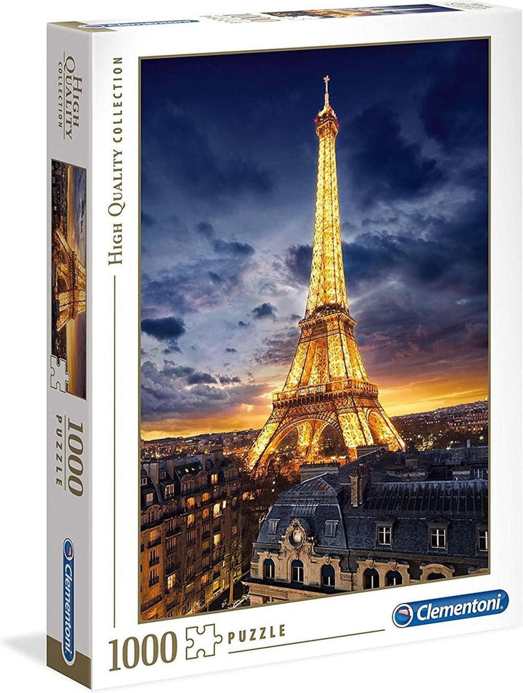 Clementoni – Puzzle – 1000 Teile – Tour Eiffel – Puzzle für Erwachsene – hochwertige Sammlung