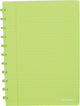 Atoma trendiges Notizbuch, ft A4, 144 Seiten, liniert, transparent grün