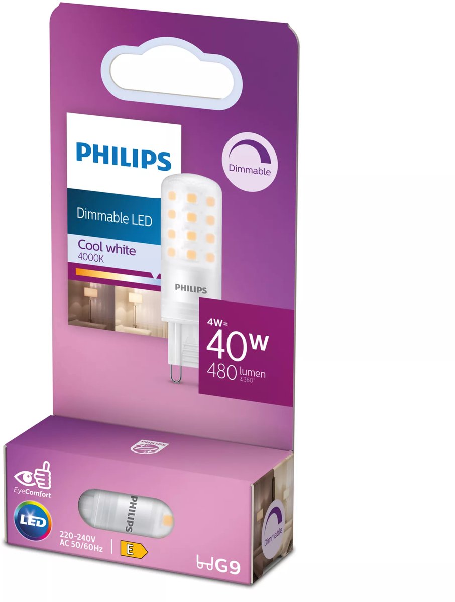 Philips Kapsel 40w G9 G9