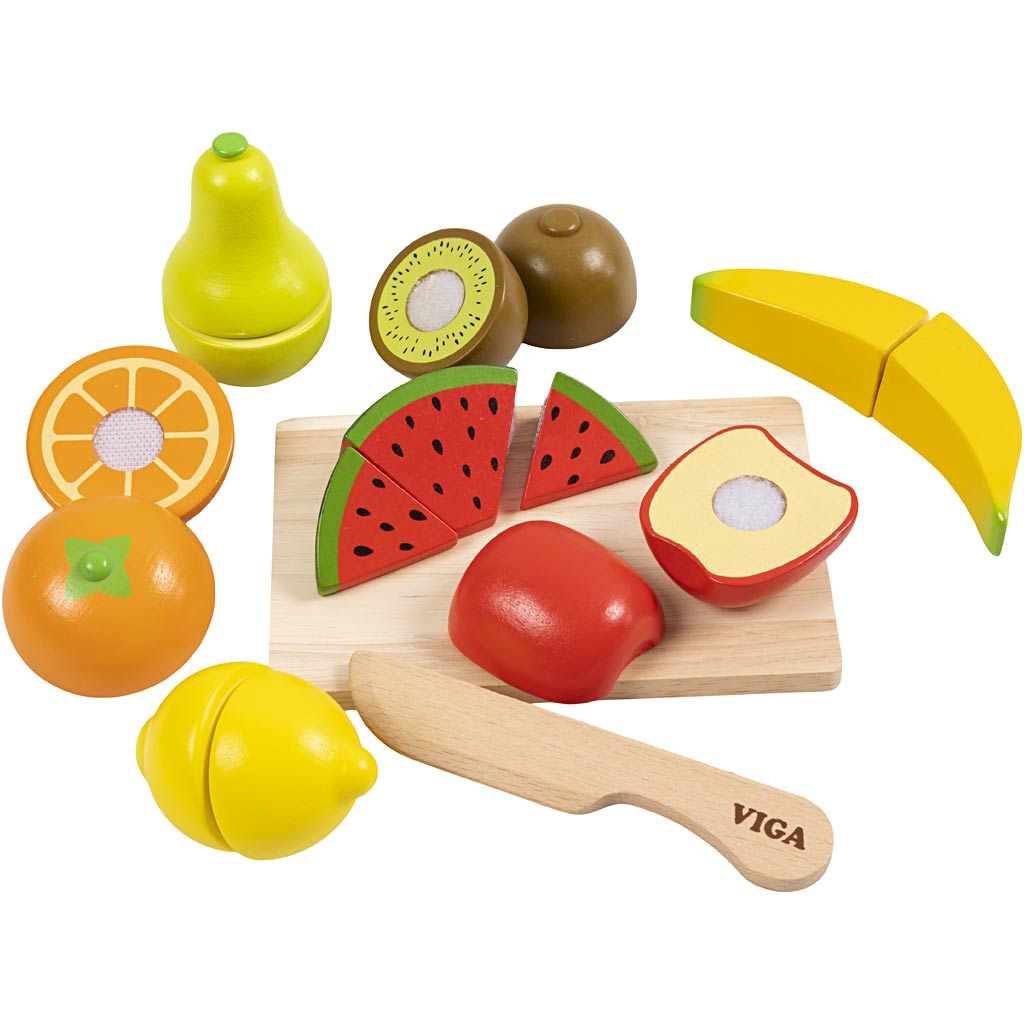 Viga schneidbares Obstset, 17 Teile, 1 Box