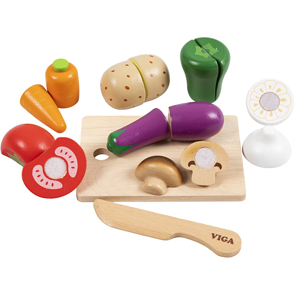 Viga schneidbares Gemüseset, 20 Teile 1 Set