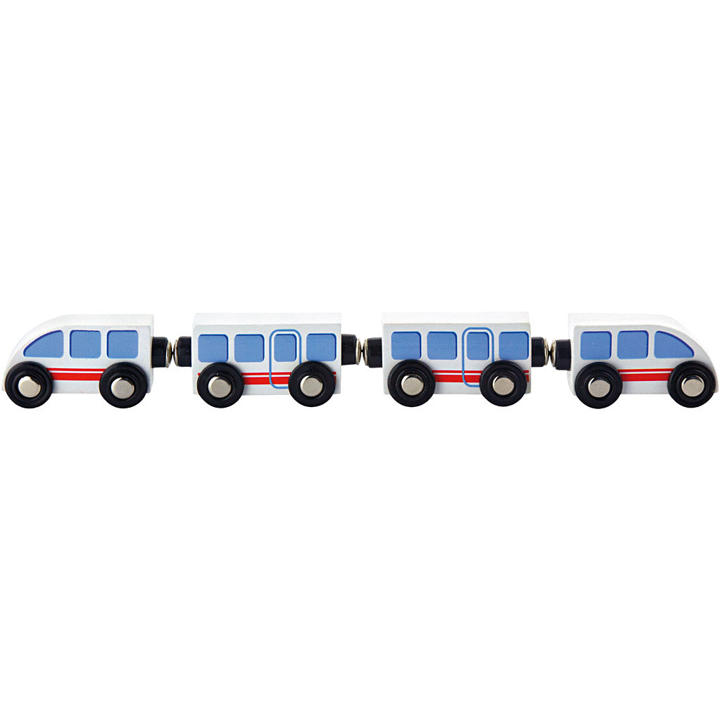 Viga Eisenbahnzubehör, Zugpassagier, Maße 310x72x36 mm, 4 Teile 1 Satz