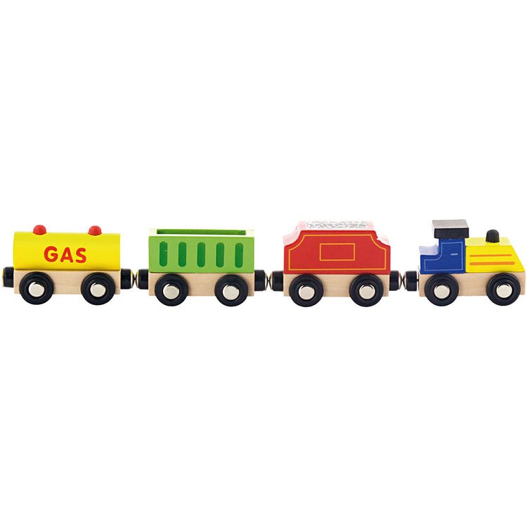 Viga Eisenbahnzubehör, Güterzug, 4 Teile 1 Set