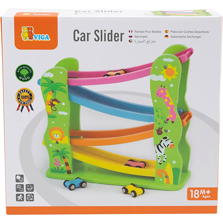 Viga-Straße für Spielzeugautos, Maße 37x35x10 cm, 1 Stück
